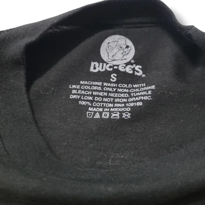 Shirt Size Small Halloween Tee Bucee's Graphic Print Shirt Glow In Dark Unisex T-shirt - Image 7