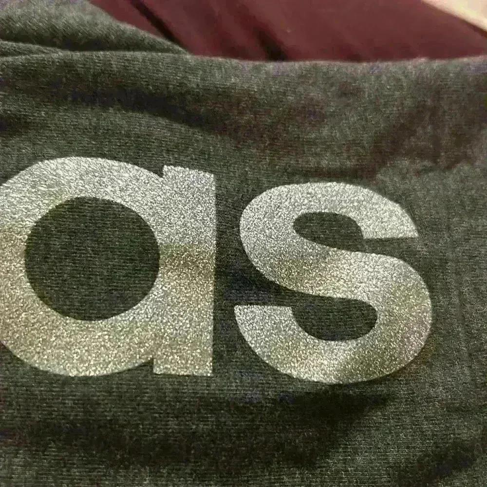 Women's XS Adidas LEGGINGS with glitter logo on leg athletic sz xs grey - Image 6