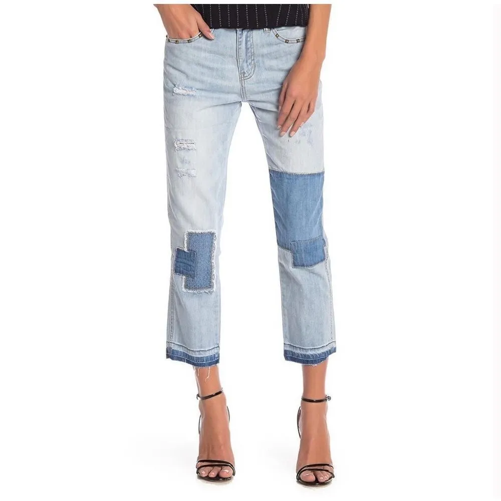 Desigual  Patchwork Relaxed Fit Jeans - Image 3