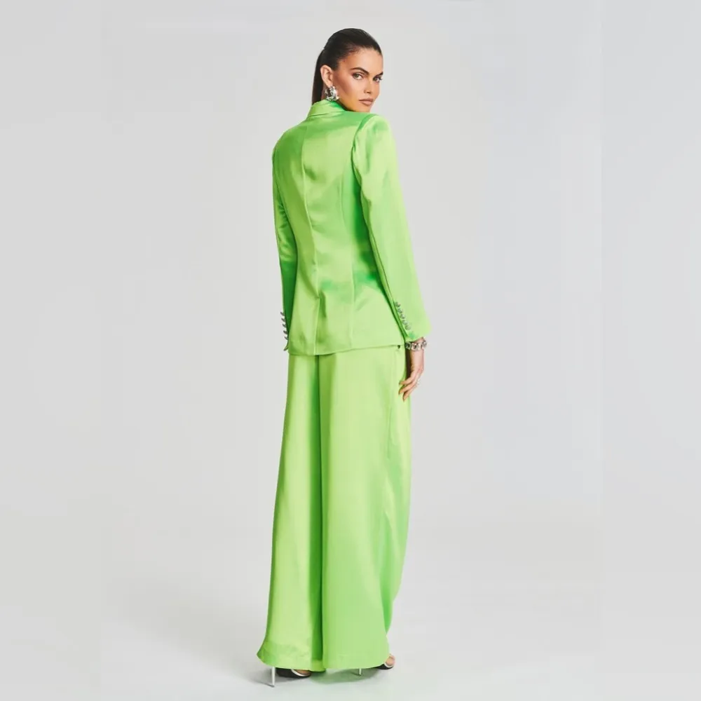 RETROFETE Pauletta Pant In Lime Punch - Image 5