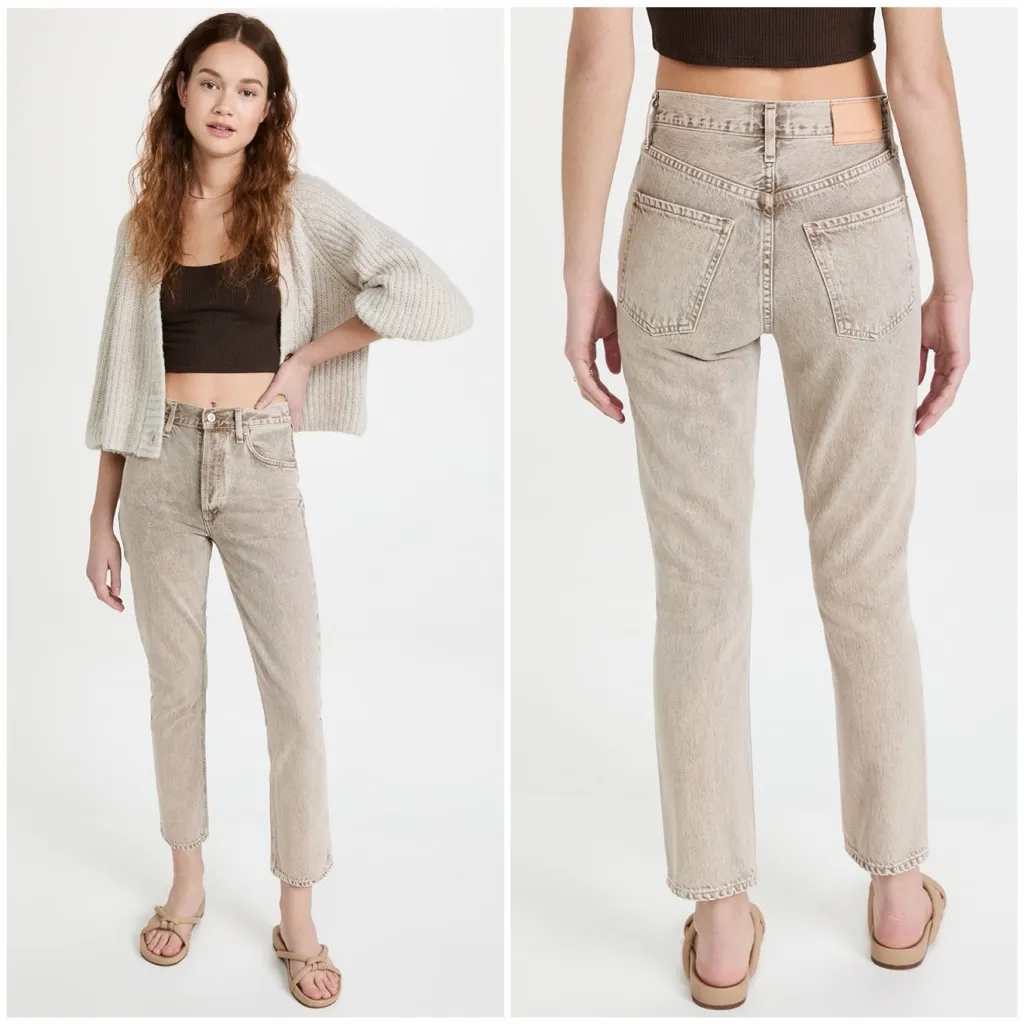 Citizen of Humanity Jolene Vintage Slim Jeans in Ponytail Wash Size 30 - Image 2