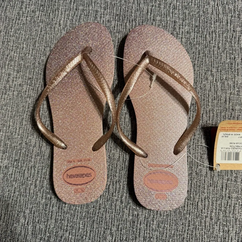 Havaianas Slim Gloss Flip Flops - Image 5