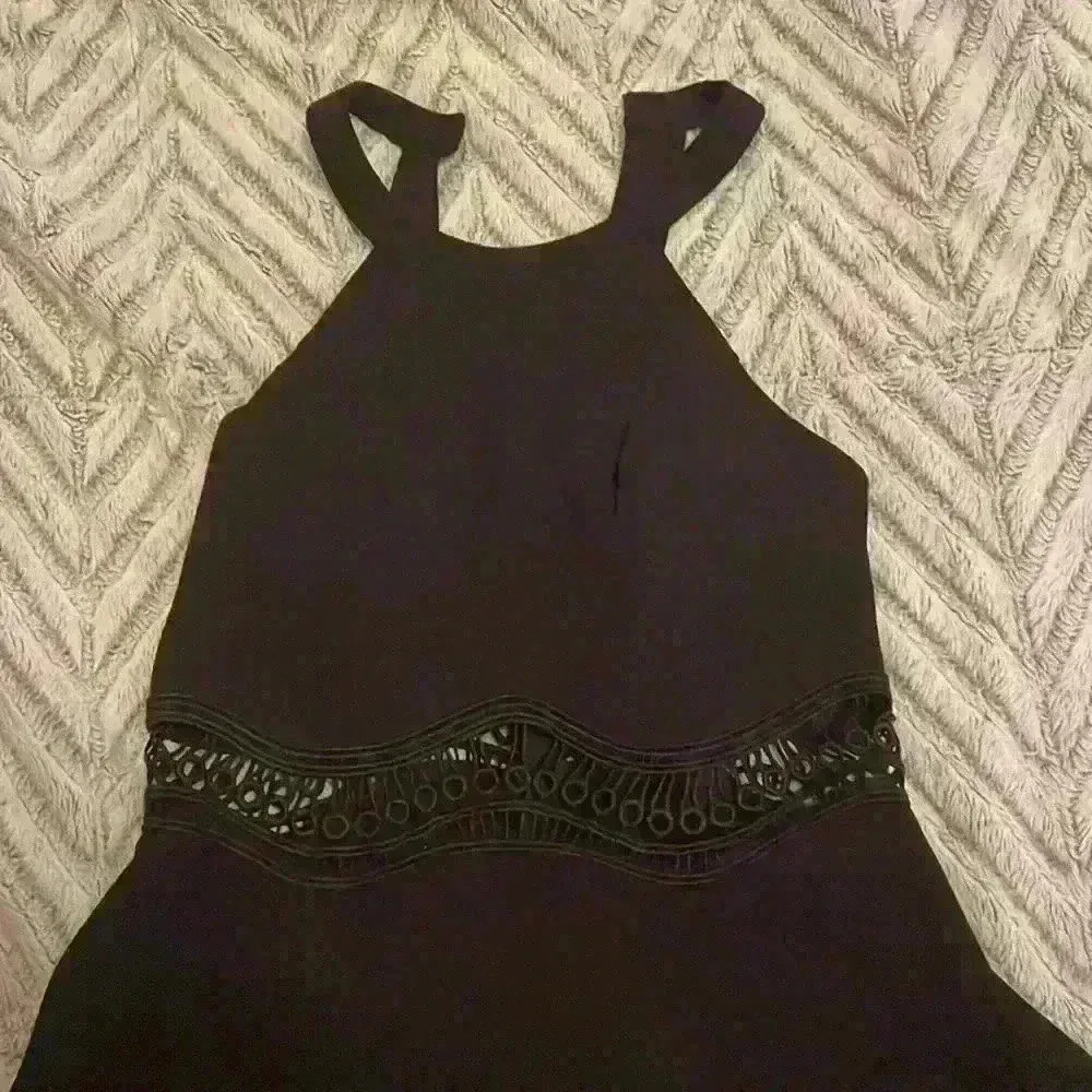 Black sequin hearts dress size 7‎ - Image 2