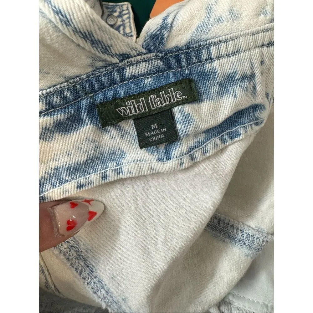 Wild fable overalls shorts size medium - Image 5