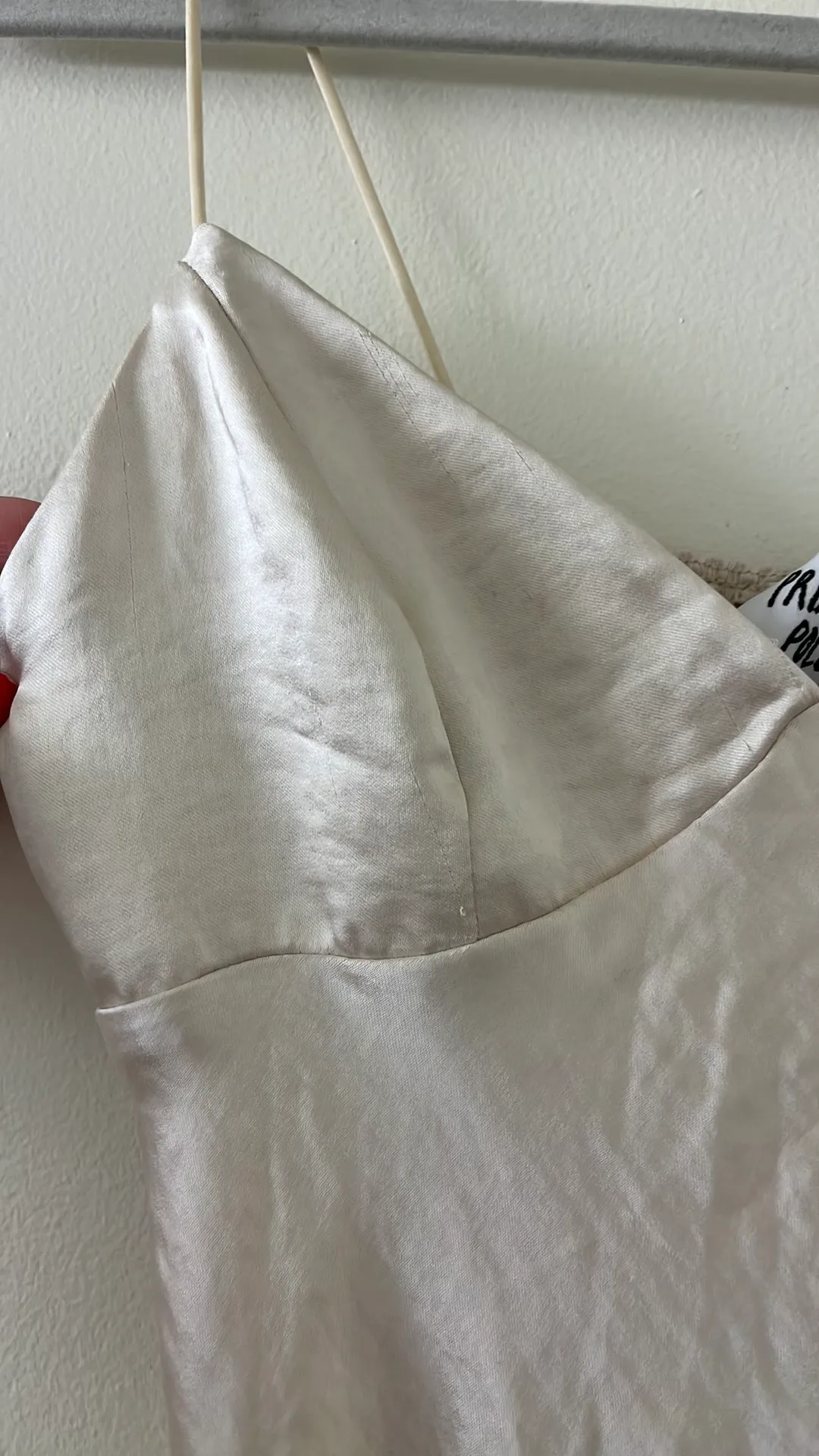 Satin Mini Dress - Image 3