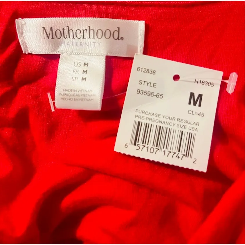 NWT Motherhood Maternity Halter Maxi Dress - Image 5