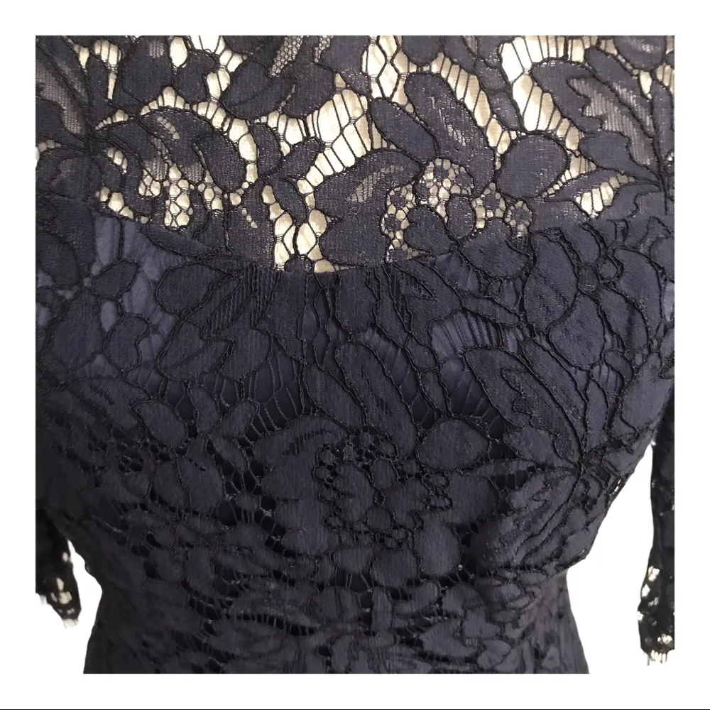 Eliza J Lined Lace Dress - Image 5