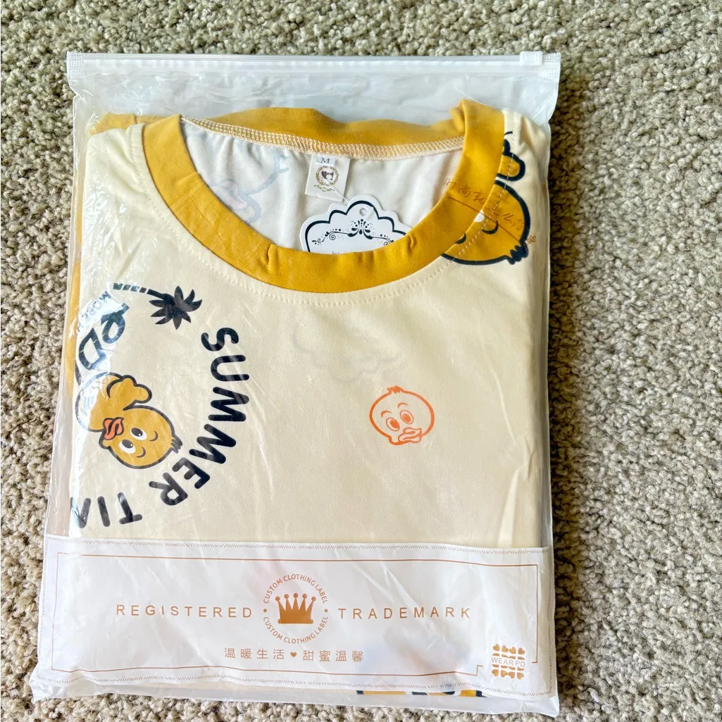 Women’s Pajama Set Size S –‎ Cute Summer T - Image 12