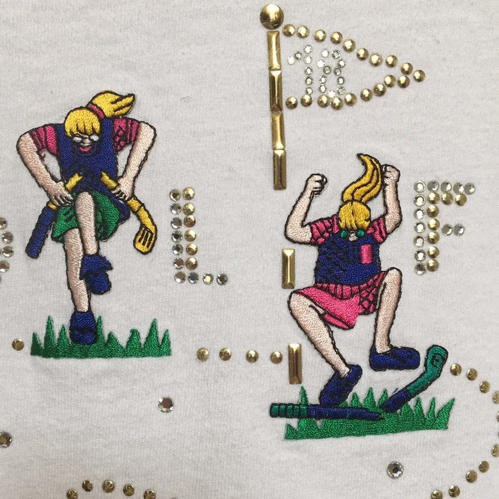 FINAL MARKDOWN Ladies’ Christine Alexander golf tee (M) White Size M - Image 5