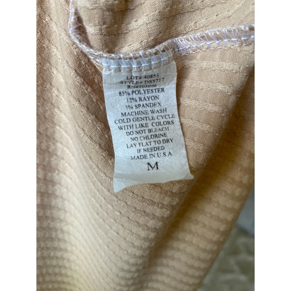 Urban Rose Knit Mini Dress Cottagecore Ruffle Sleeve Summer Wedding Event Ribbed - Image 6