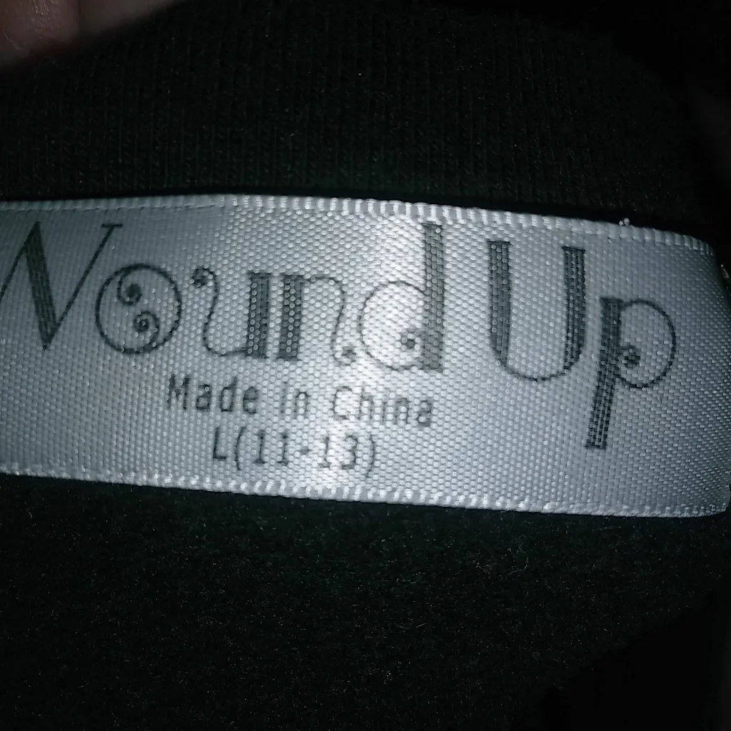 Wound Up M Karma Made Me Do It Pullover Sweatshirt Top - Image 4