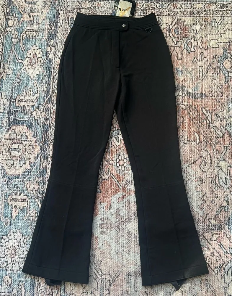 Vintage NWT Boulder Gear Women's AFRC Vortex Soft Shell Pants Size 8 Ski Pants Black - Image 1