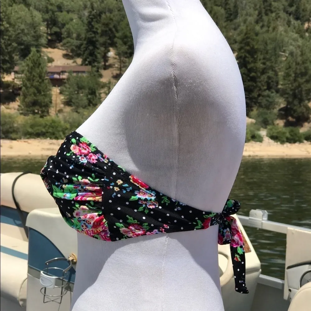 Marina West‎ Bandeau Bikini Top Black - Image 3