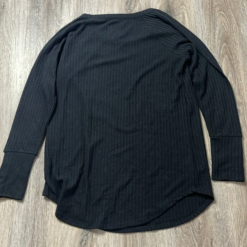 Chaser Long Sleeve Thermal Waffle Knit Shirt Size - Image 10