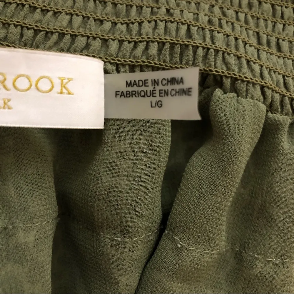 New York Silk Dot Print Smocked Waistband Ruffle Tiered Mini Skirt - Image 6