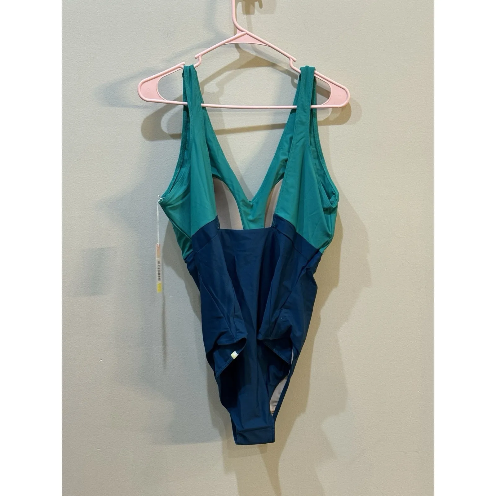 NWT - Summersalt - The Tie-Waist Backflip Swim Suit Seaweed Sea Glass Size 16‎ - Image 3