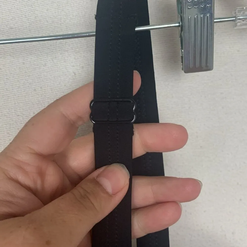 Torrid size 6 one piece swim suit floral black dd/f plus 6x - Image 10