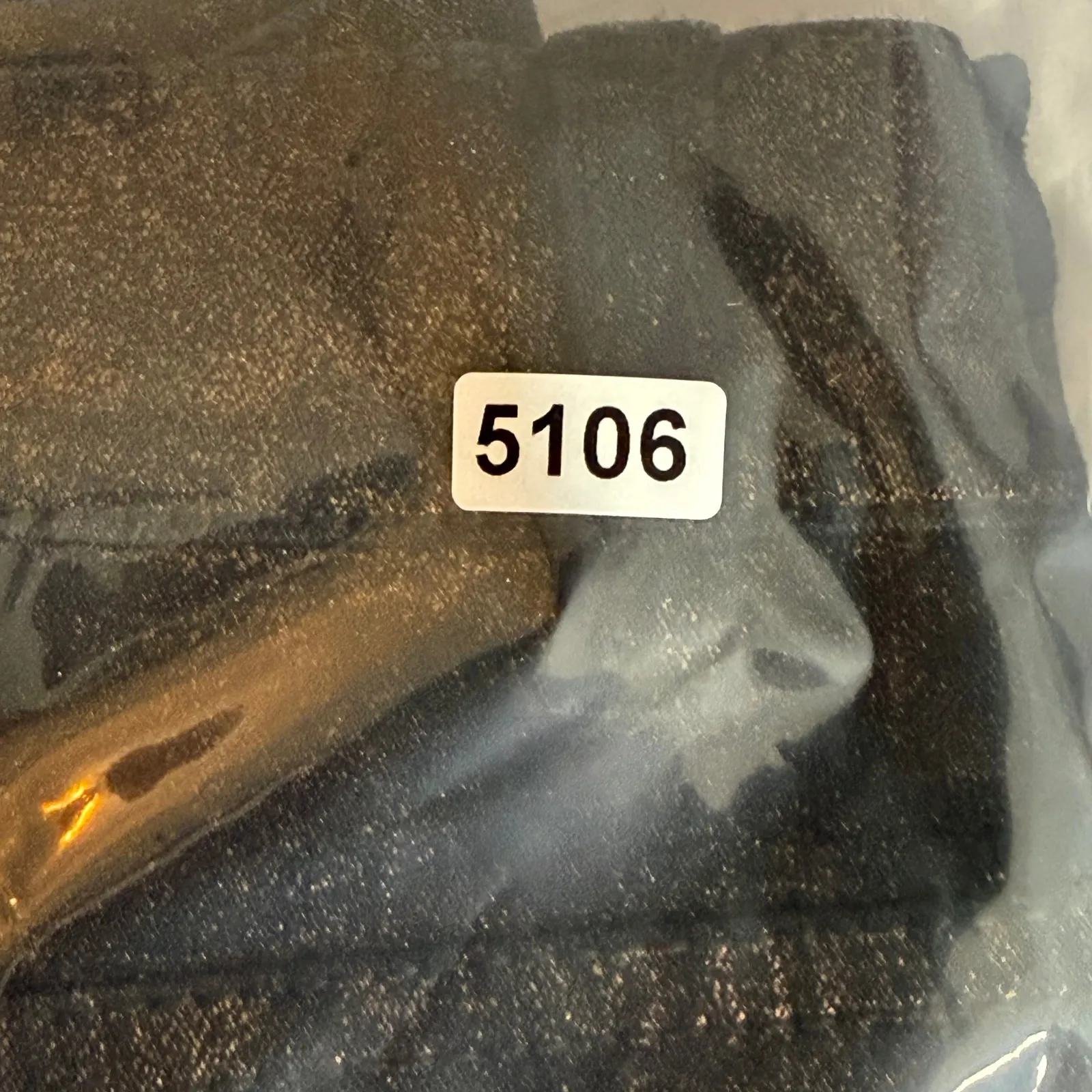 LAFAYETTE 148 NEW YORK Womens Black Metallic Print Straight Leg Jeans Size 10 - Image 8