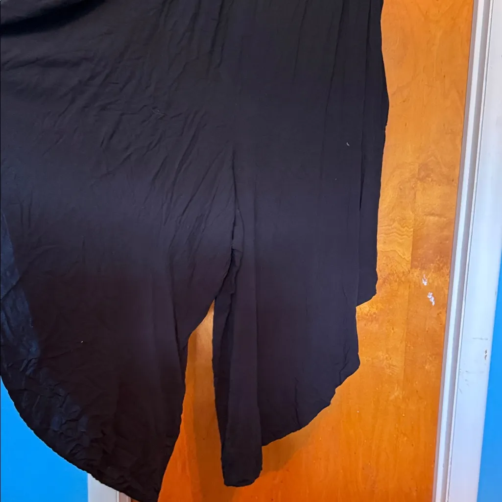 Cato Elegant Black Sleeveless Flowy Bodysuit size 24 - Image 2