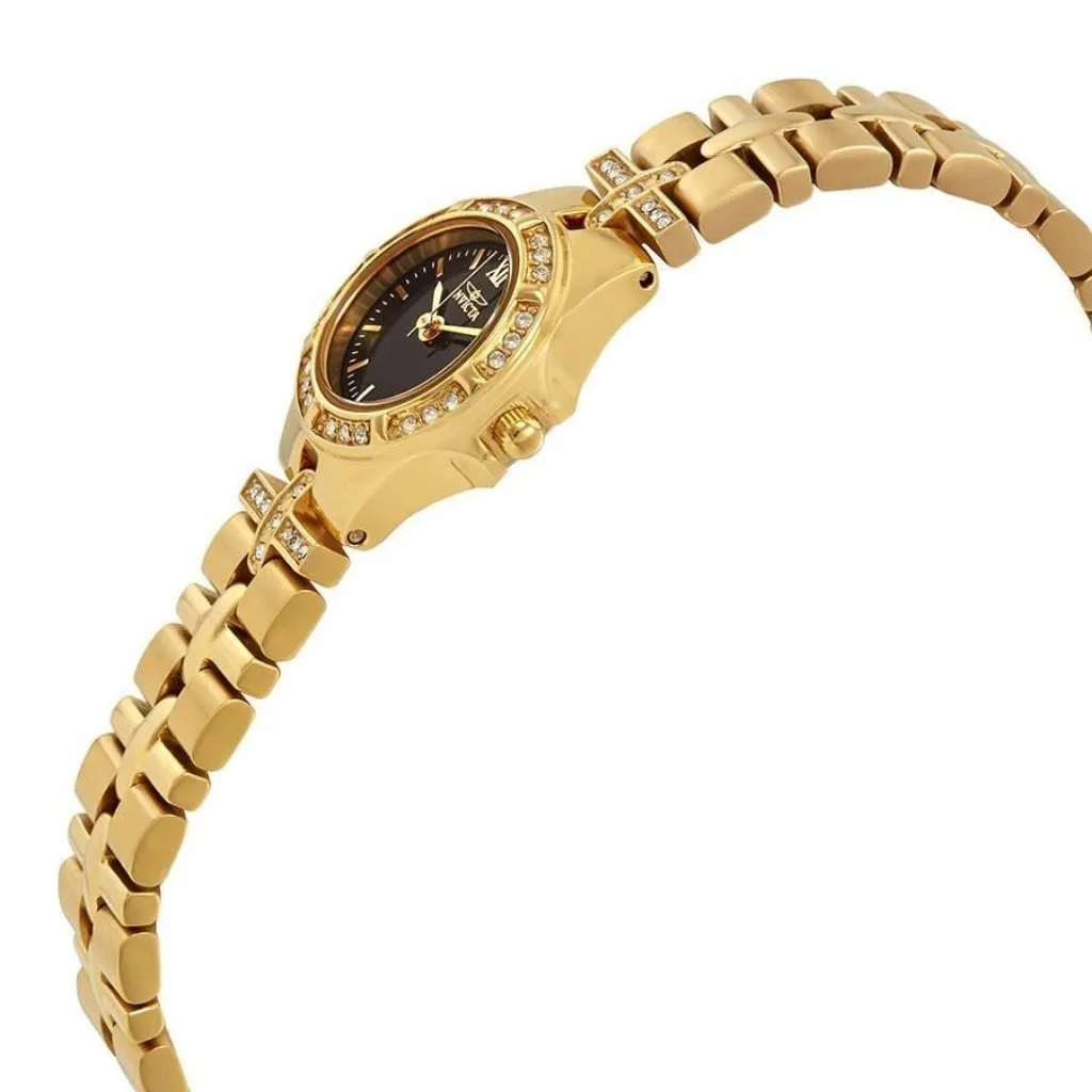 NWT Authentic Invicta Wildflower Crystal Black Dial Women's Watch - Image 2