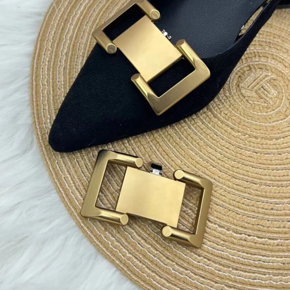 🎀 Metallic buckle for heels detachable shoe decoration lot of 2 - Image 6