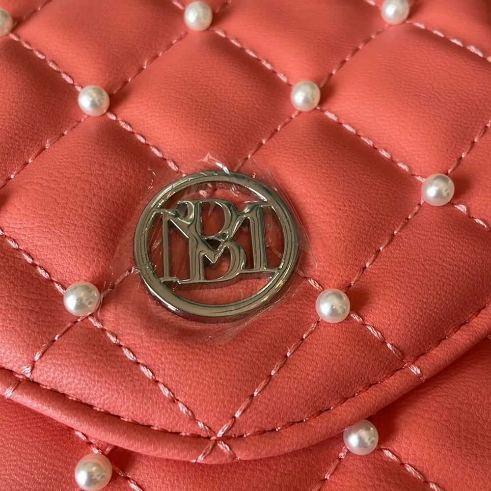 Badgley Mischka Phone Crossbody With Pearls NWT - Image 2