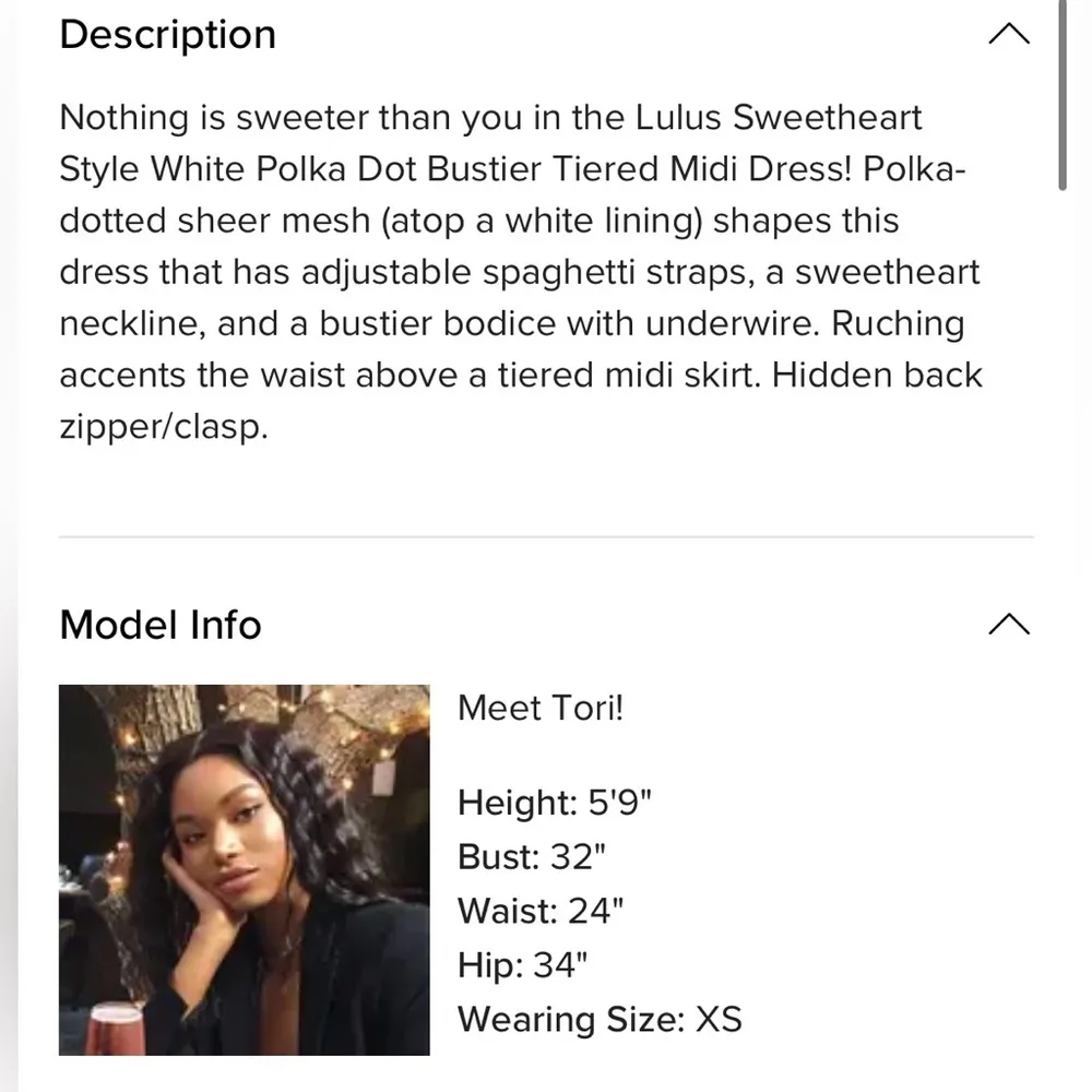 NWT | Lulu’s Sweetheart Style White Polka Dot Bustier Tiered Midi Dress - Image 10