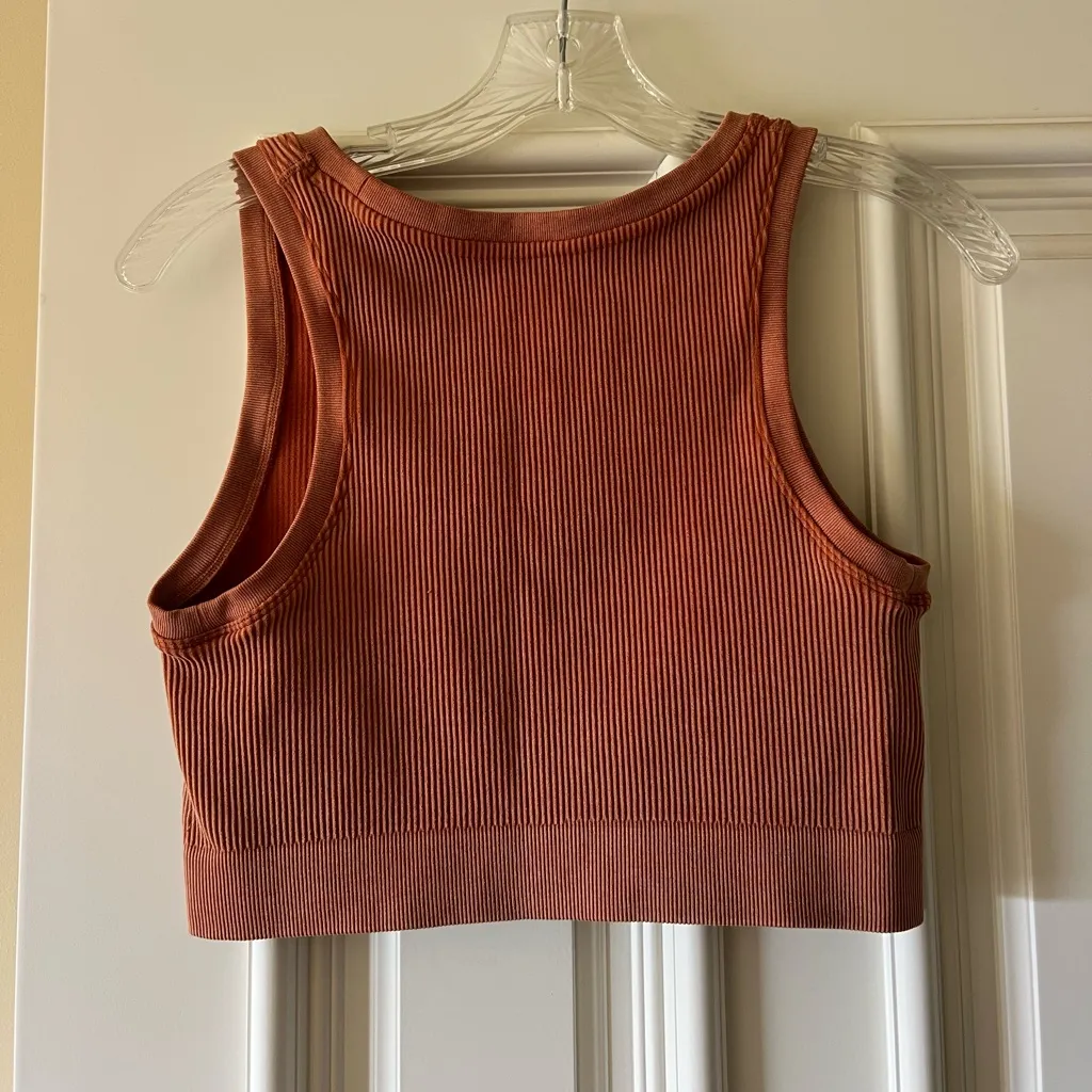 Aerie ribbed spandex crop top - Image 2