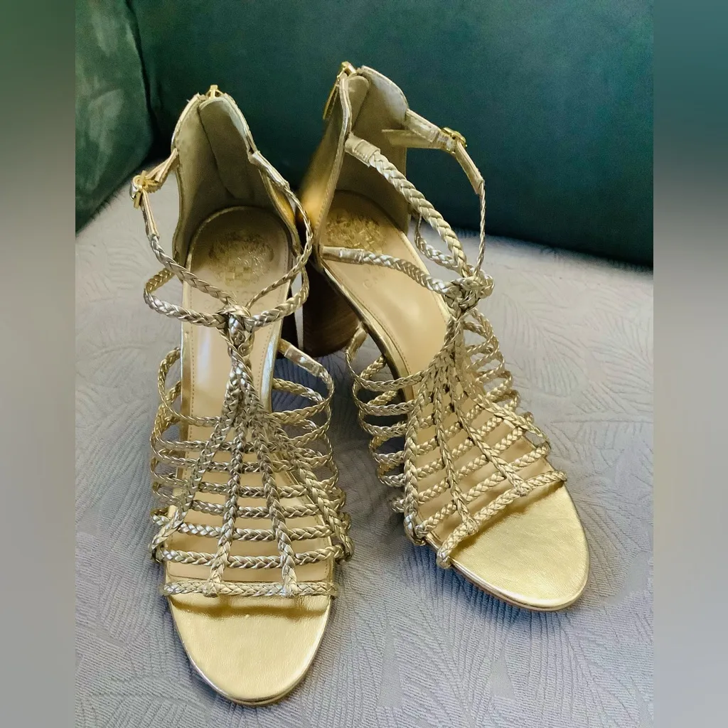 Dressy sandals in gold🌟🌟🌟 - Image 4