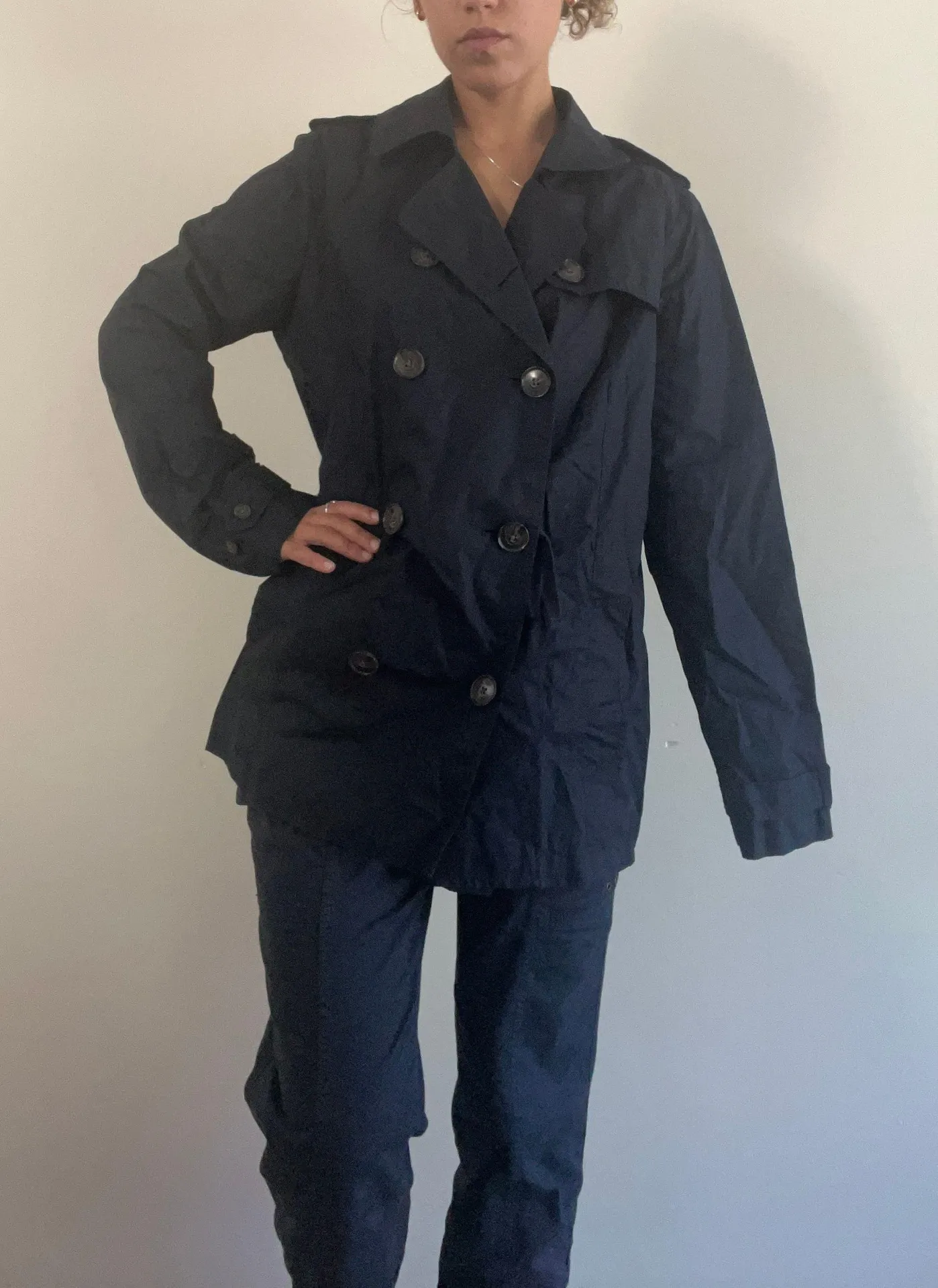 Navy Blue Jacket Light - Image 4