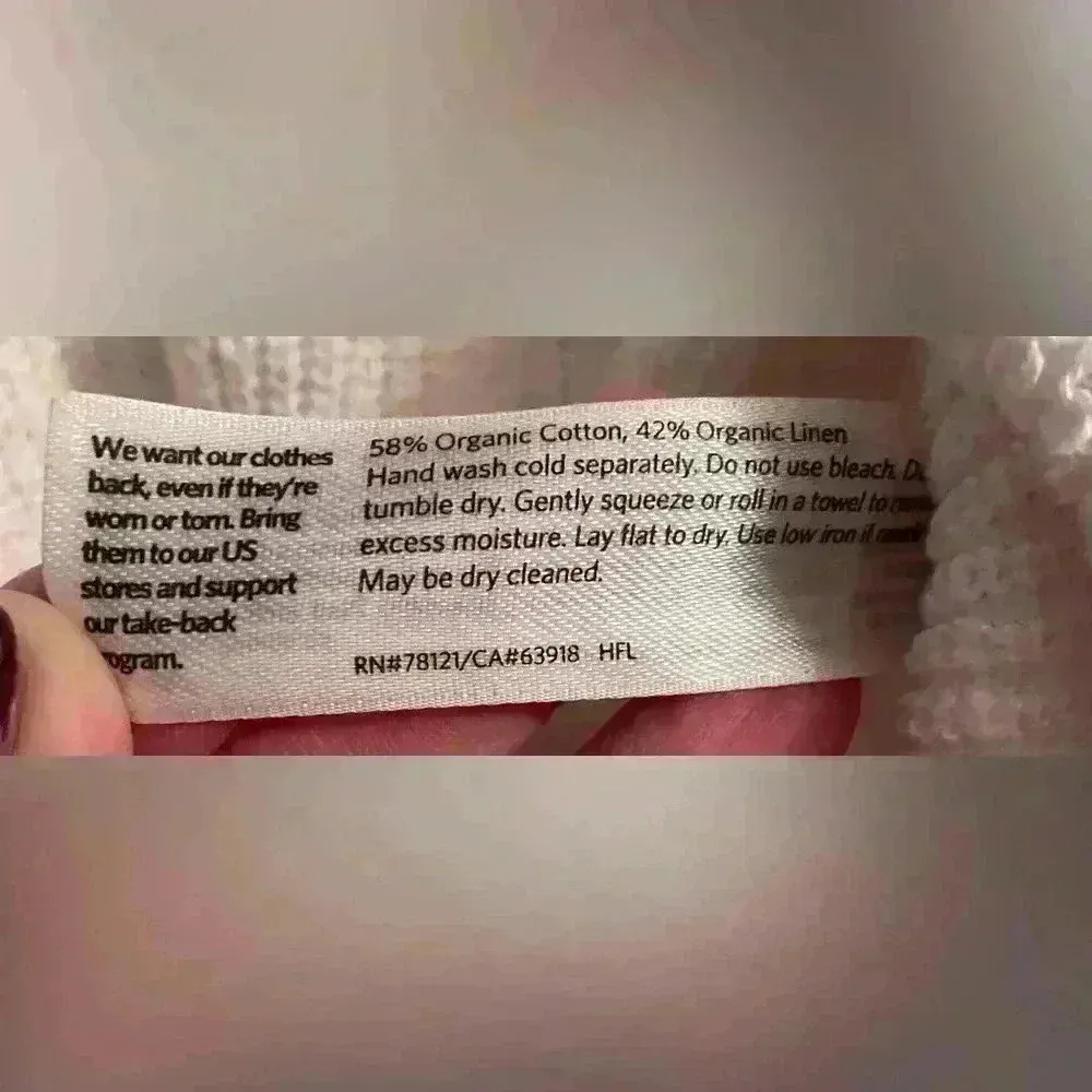 Eileen Fisher Womens Ceramic Pink Short Sleeve Boxy Linen Bateau Top; size S - Image 5