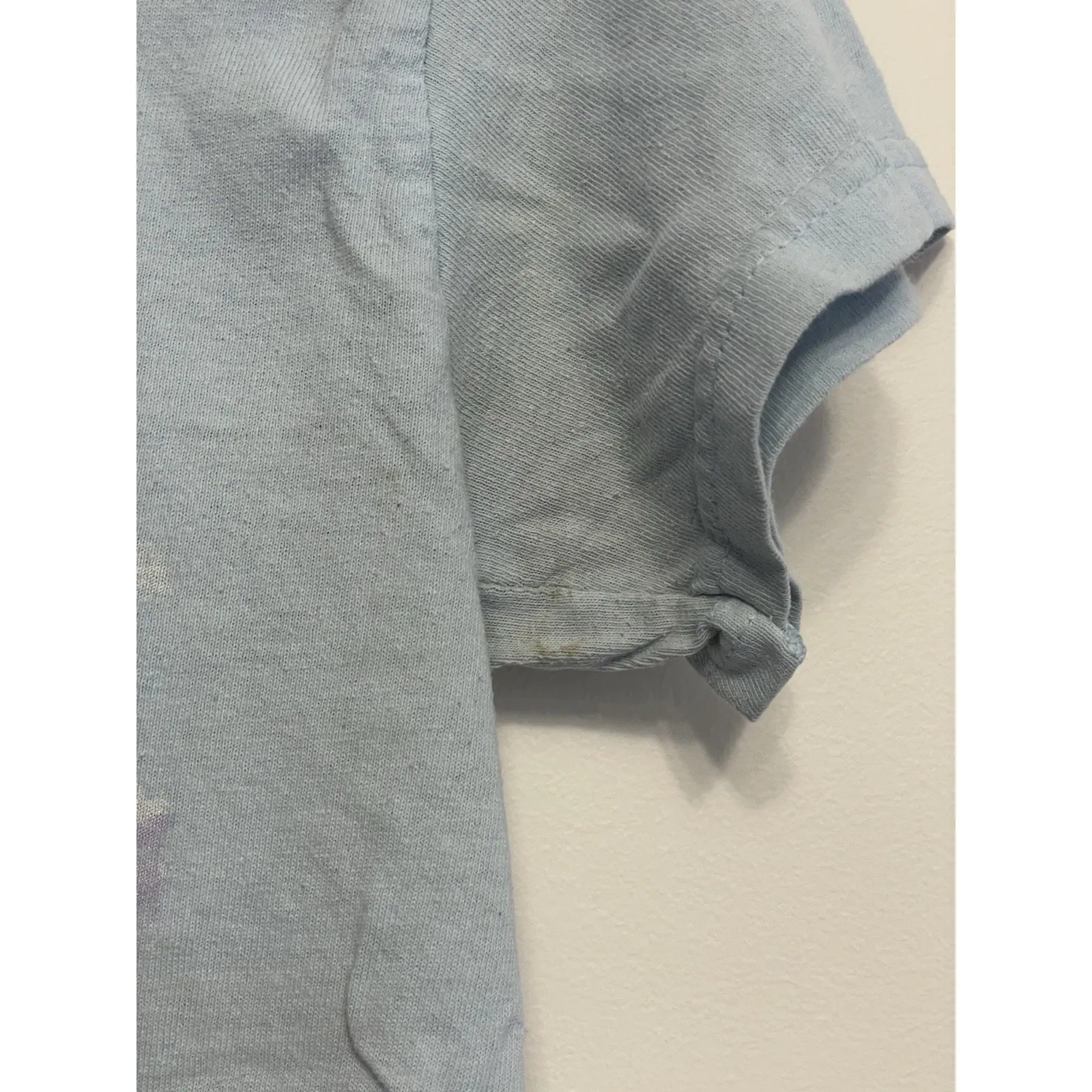 Jimmy‎ Buffet Tshirt Women Small Tour 2022 Life On The Flip Side Crop Blue READ - Image 6