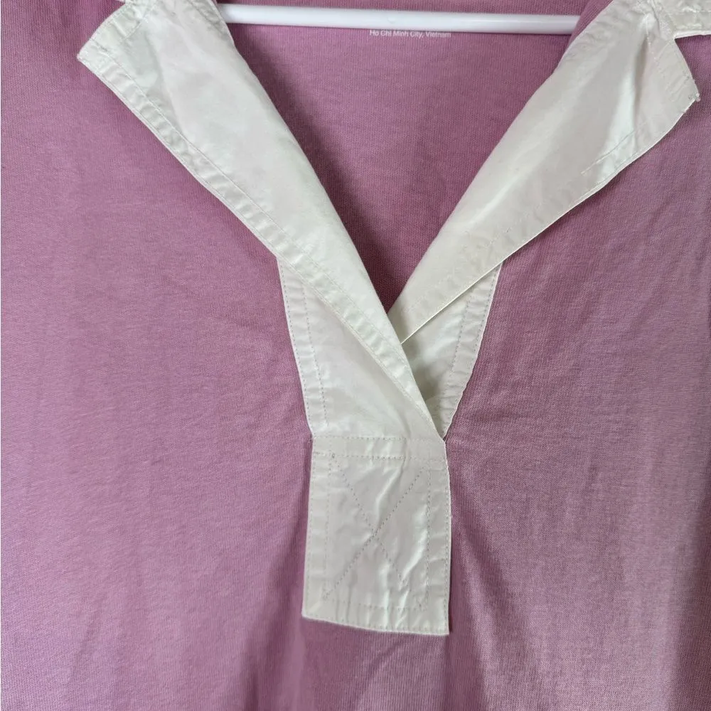 Everlane The Organic Cotton Polo Short Sleeve Dress Size L - Image 4