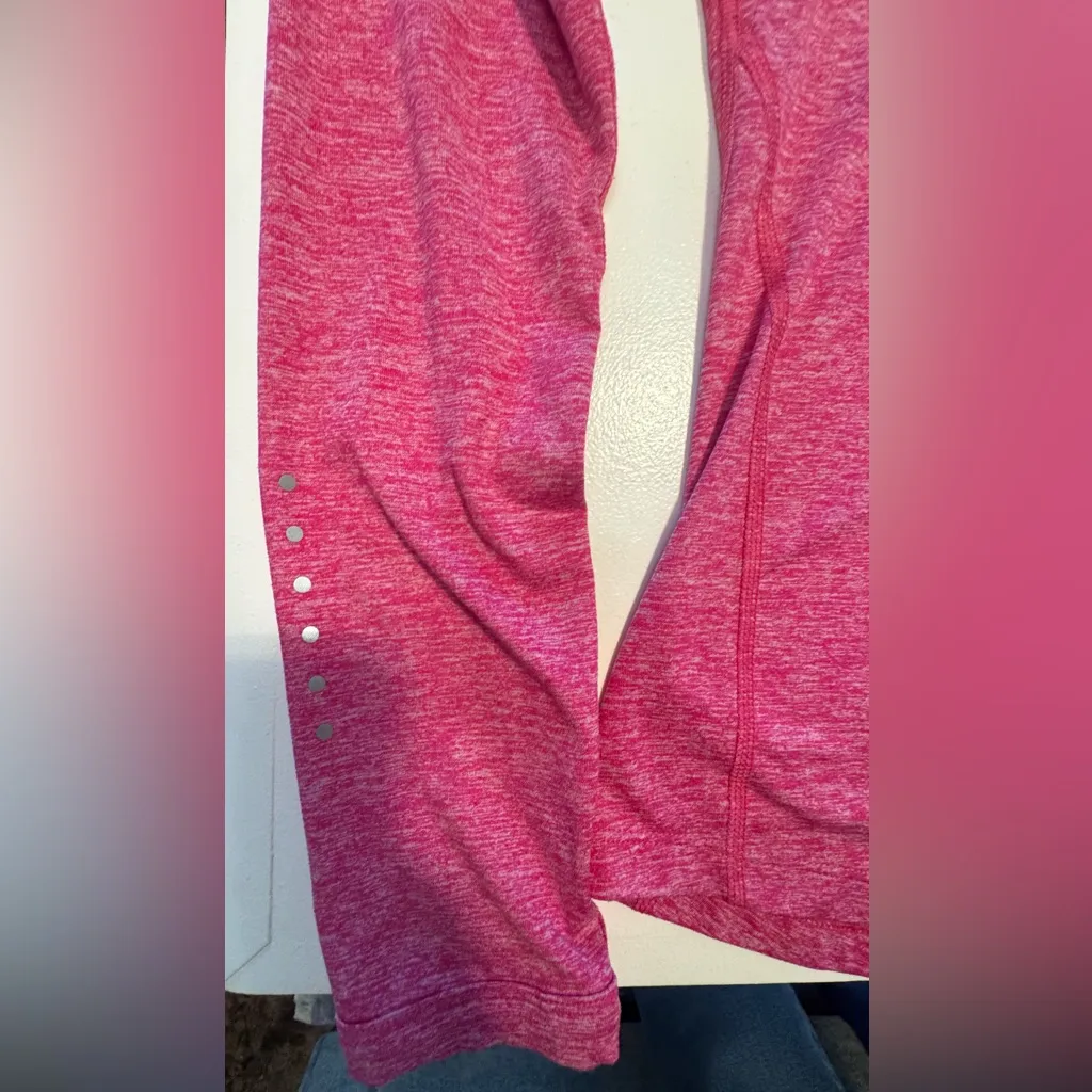 NIKE WOMEN'S DRI-FIT ELEMENT HALF
ZIP RUNNING TOP SHIRT PINK - Image 8