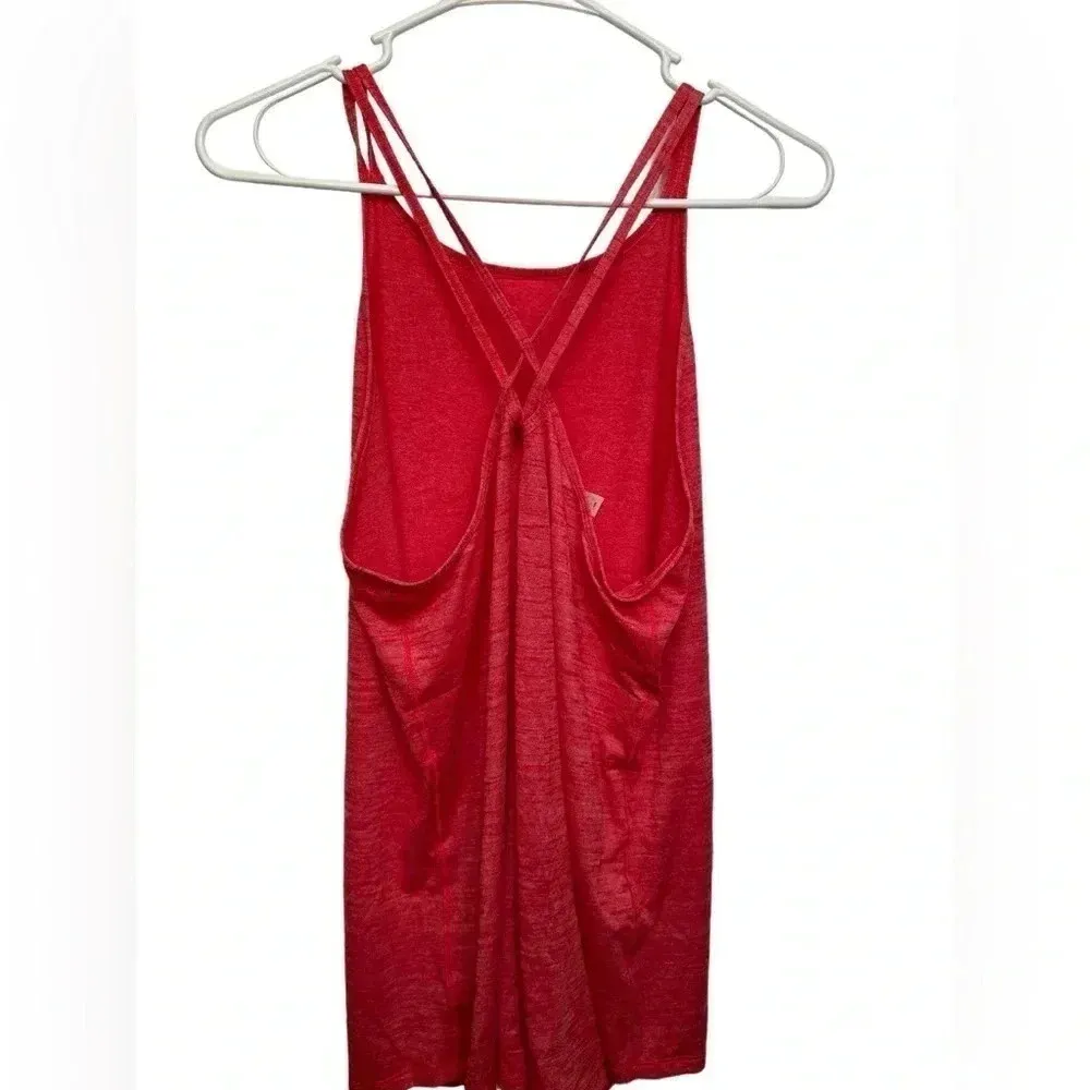 CRZ Yoga red lightweight multi strap tank NWOT - Image 2