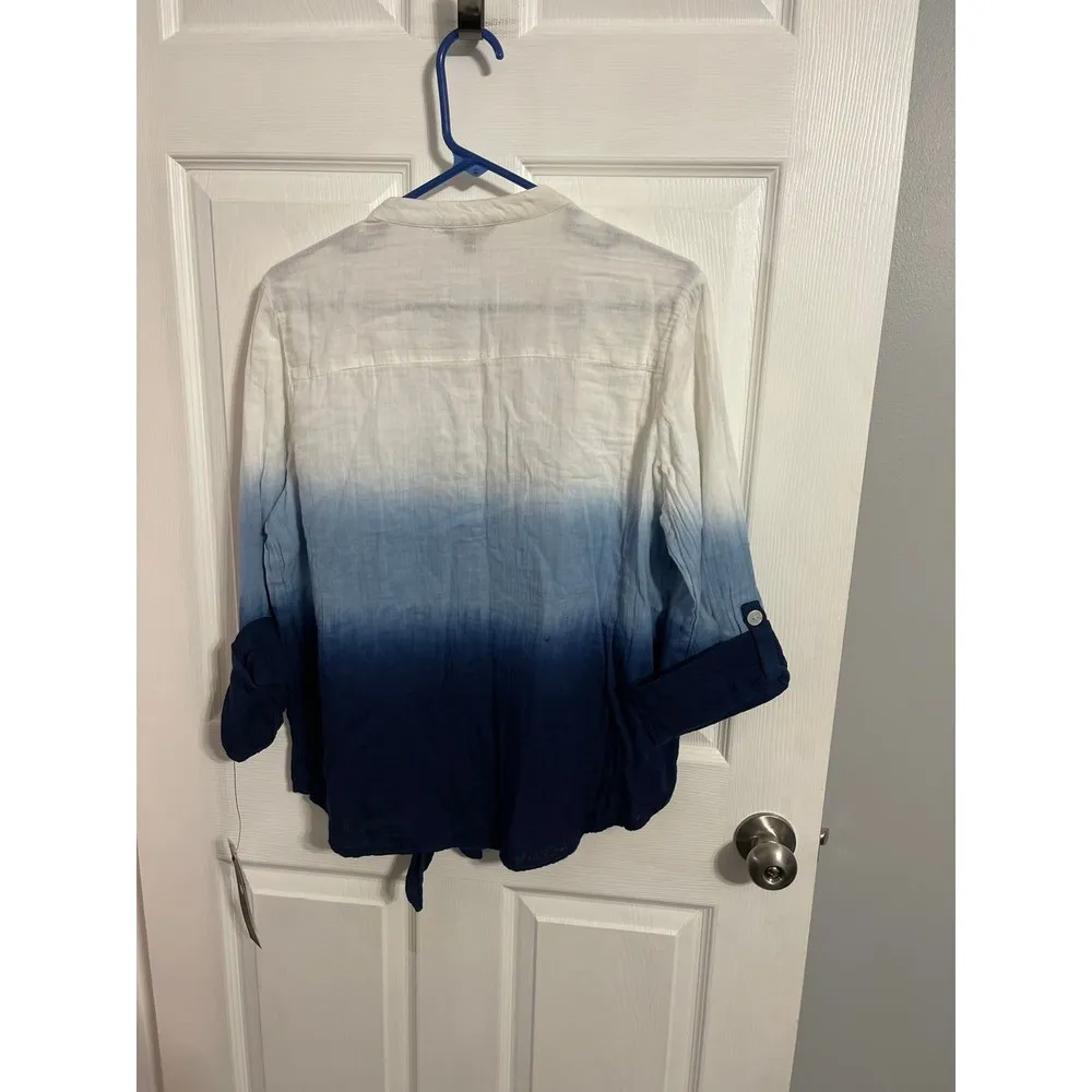 Unique Spectrum Hand Dyed Top  Size L New With Tags - Image 4