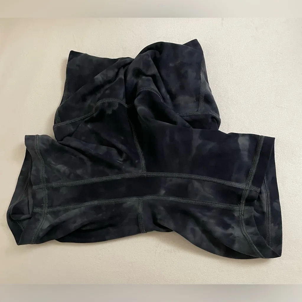 Lululemon Align Shorts Diamond Dye Pitch Grey Graphic Grey Size 0 - Image 8