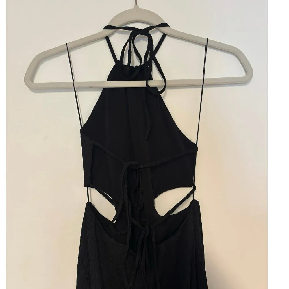 NWT RUMER Willow Cut Out Maxi Dress In Black Size Small - Image 10