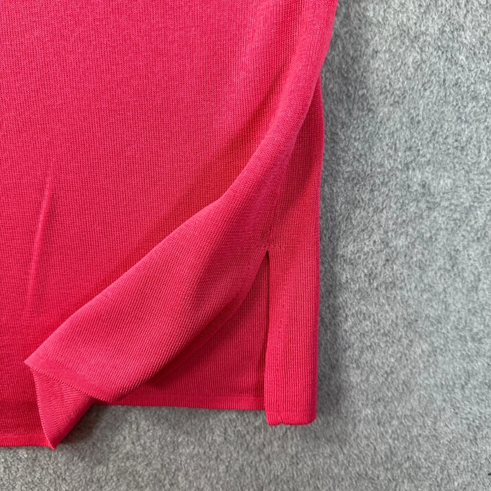 Ming Wang Tank Top Shirt Womens X-Large Pink Knit Scoop Neck Career Sleeveless - Image 6