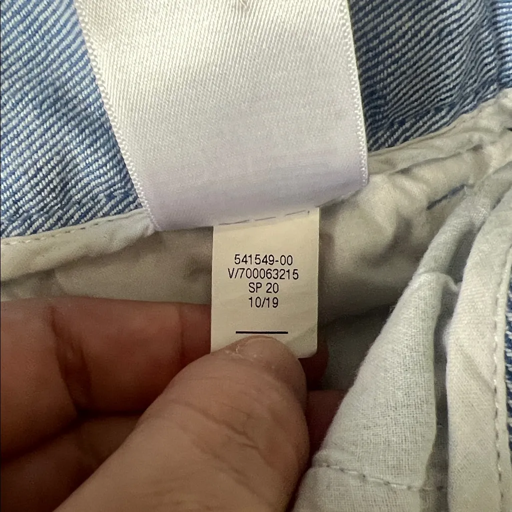 Banana Republic Avery Pant Chambray Size 8 - Image 6