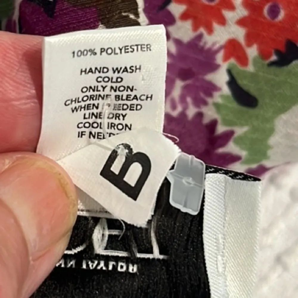 Ann Taylor Loft Petites purple top floral womens S - Image 9