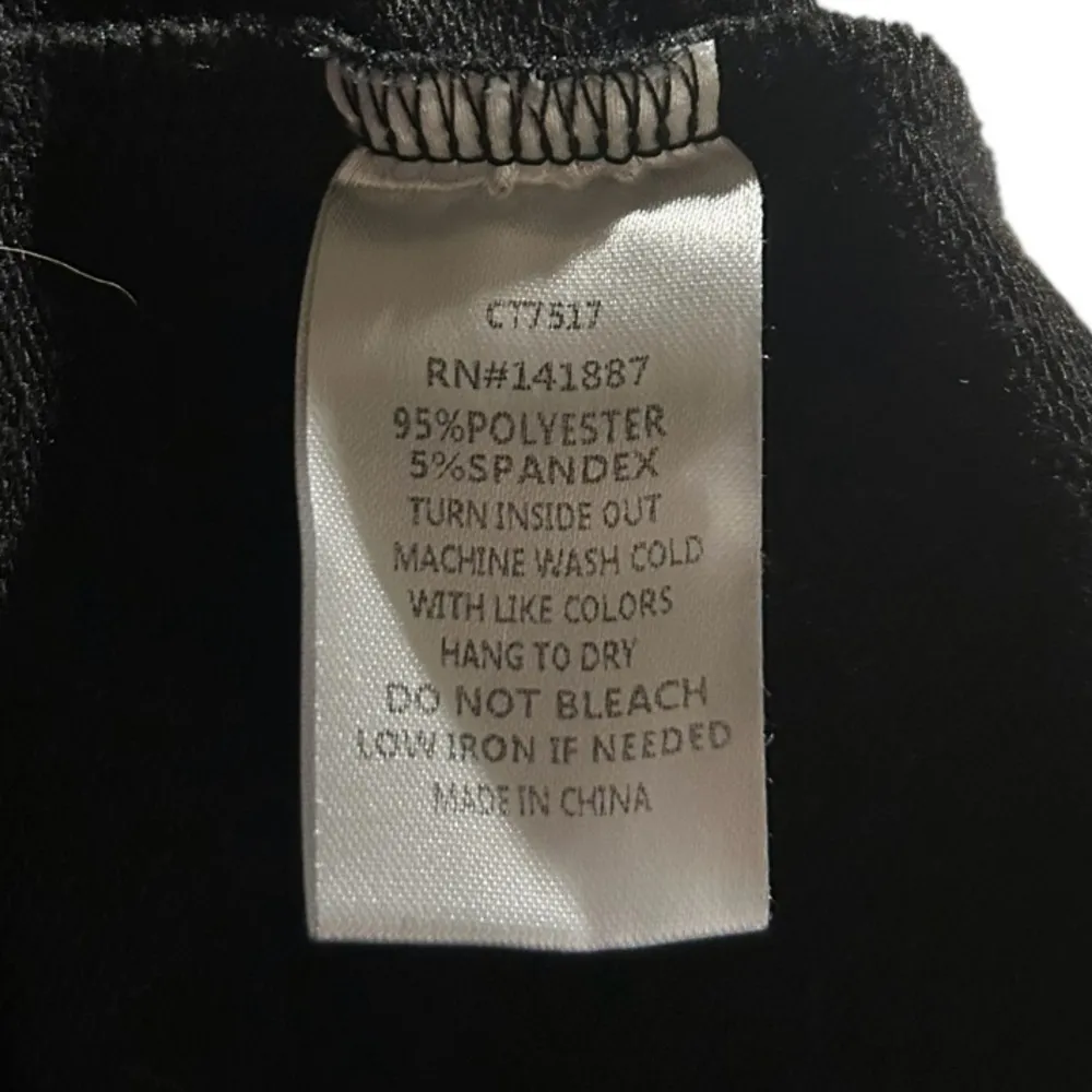 The Pants Store  Black Puff Sleeve Top - Image 4