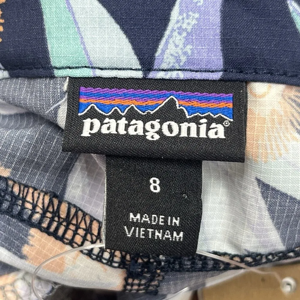 Patagonia Women's Stretch Planing Boardshorts 8” Inseam Tropical Floral 40+ UPF - Image 3