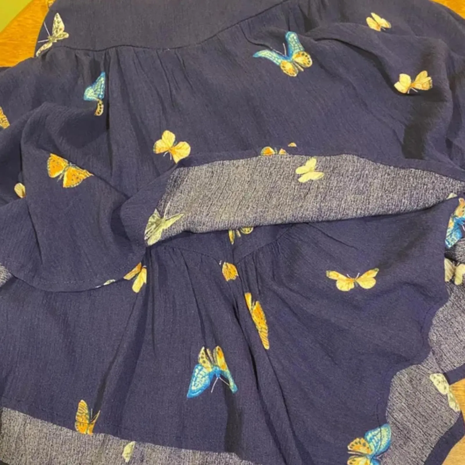 Urban Outfitters Scoop Neck Butterfly Romper - Image 6