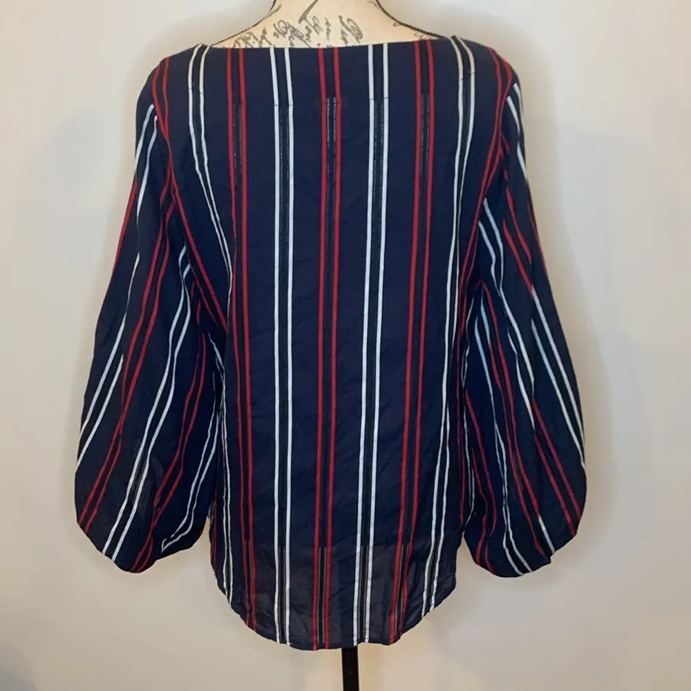 Cabi #5516 Freedom Flag cotton top M - Image 3