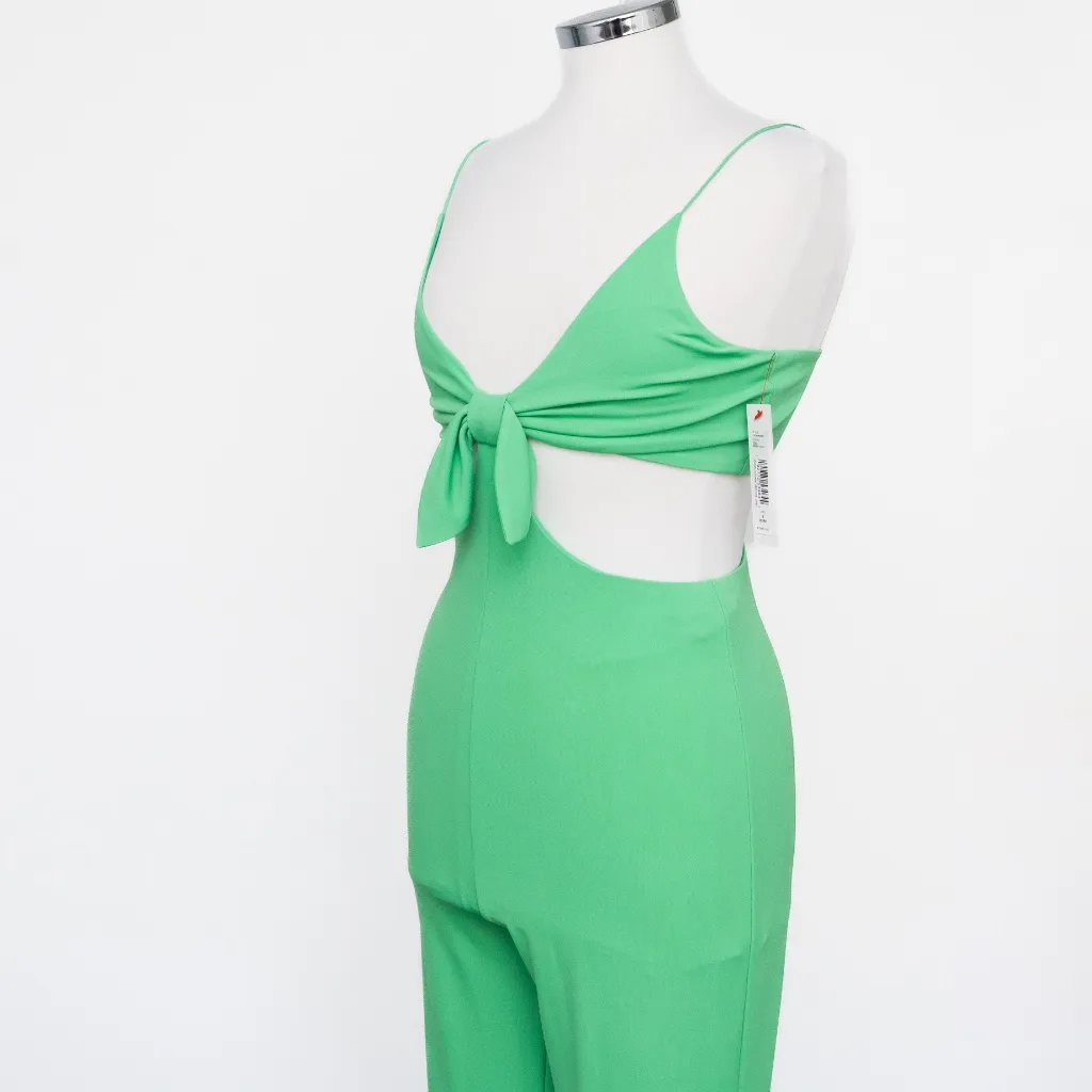 Alice + Olivia - Havana Front Tie Cutout Jumpsuit - Image 7