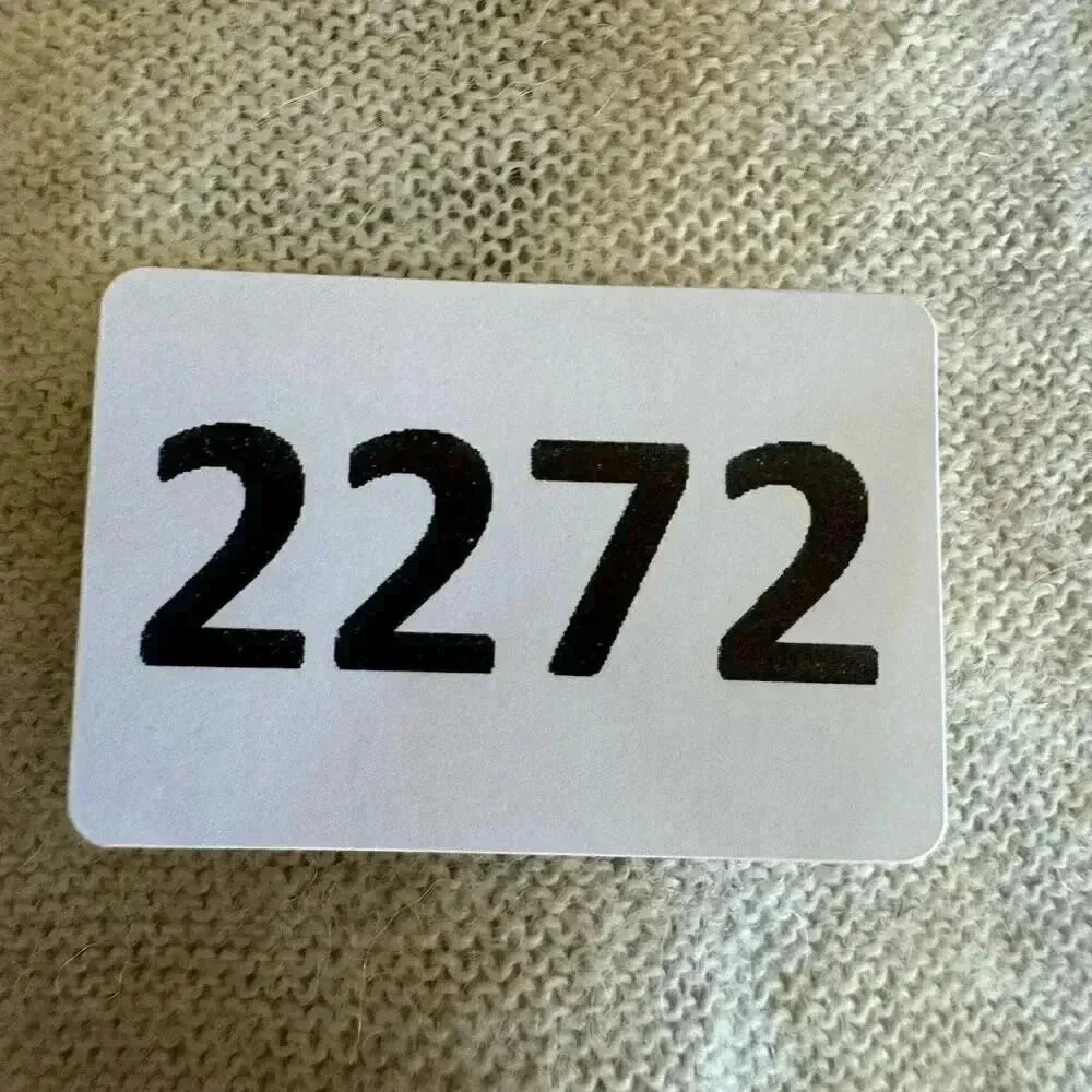 MADEWELL Colorblock Wool Linen Blend Cardigan Sweater Cozy Yarn Sz M #2272 - Image 11