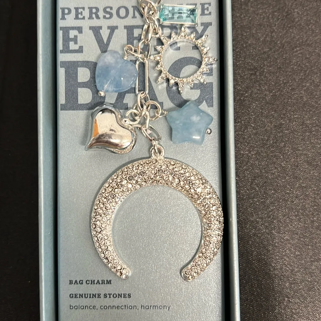 Luna Norte | Celestial Themed Bag Charm Blue - Image 4