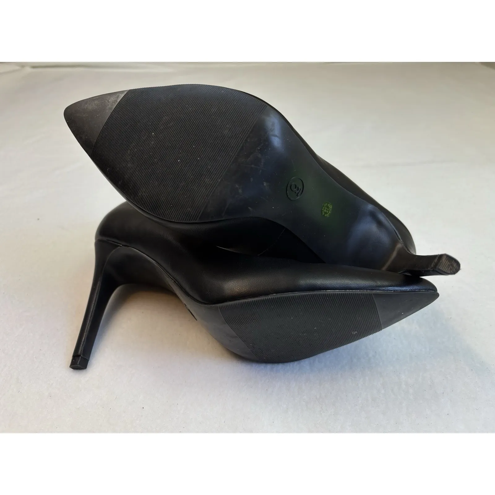 Worthington Wor‎ Zoe Size 9M Black Womens Ladies Pumps High Heel Shoes Ankle EUC - Image 6