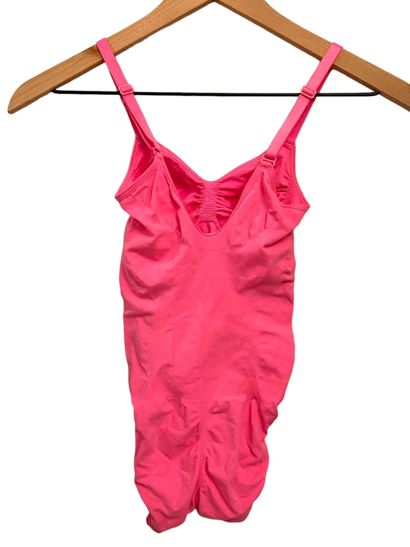 SCULPTING BODYSUIT W SNAPS Neon Orchid  S/M New without box - Image 7